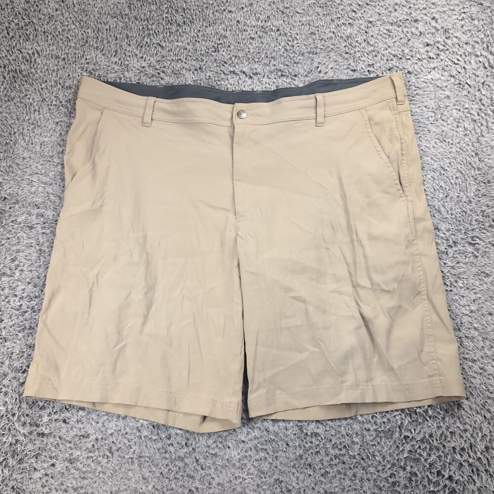Columbia Shorts Adult 44 Beige Outdoors Cargo Hiking Trail Sportswear Nylon Men - Picture 2 of 9